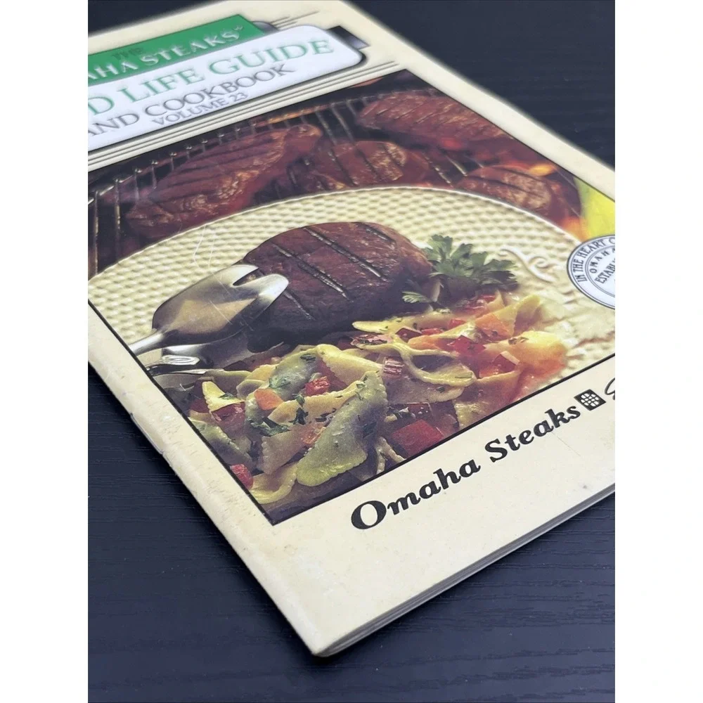 Omaha Steaks Good Life Guide Cookbook V23 Recipes Steak Cooking Book
